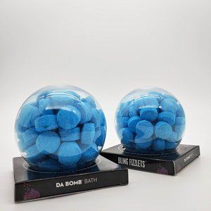 2pk Da Bomb Bath Fizzers Bling Fizzlets Sphere